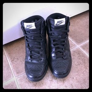 Nike Shoes (high heeled/high top)